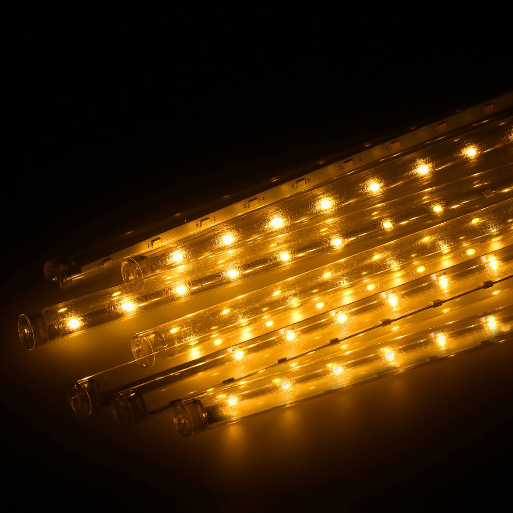 Гірлянда метеоритний дощ Springos 4 м 480 LED CL1212 Warm White