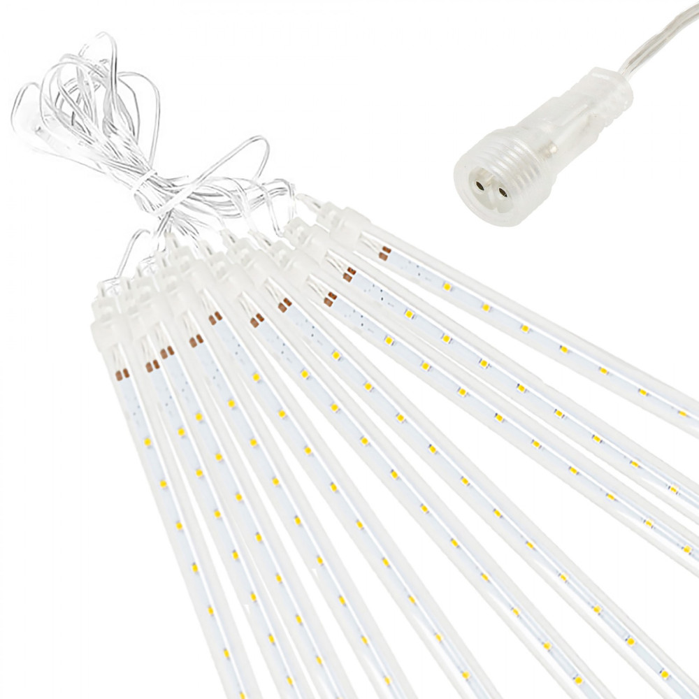 Гірлянда метеоритний дощ Springos 4 м 480 LED CL1212 Warm White