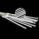 Гірлянда метеоритний дощ Springos 3 м 144 LED CL1214 Warm White