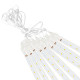 Гірлянда метеоритний дощ Springos 3 м 144 LED CL1214 Warm White