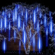 Гірлянда метеоритний дощ Springos 3 м 144 LED CL1215 Blue