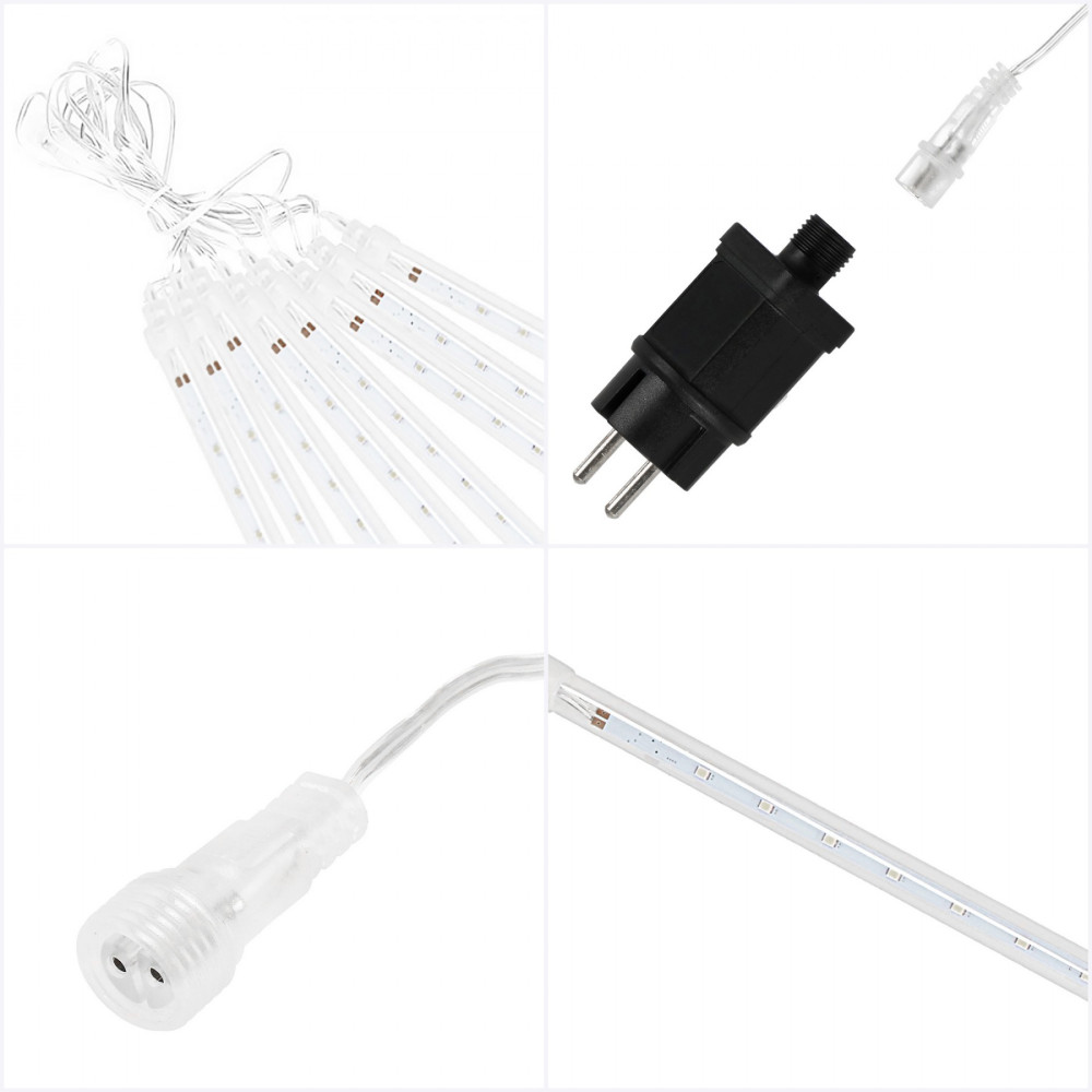 Гірлянда метеоритний дощ Springos 3 м 144 LED CL1215 Blue