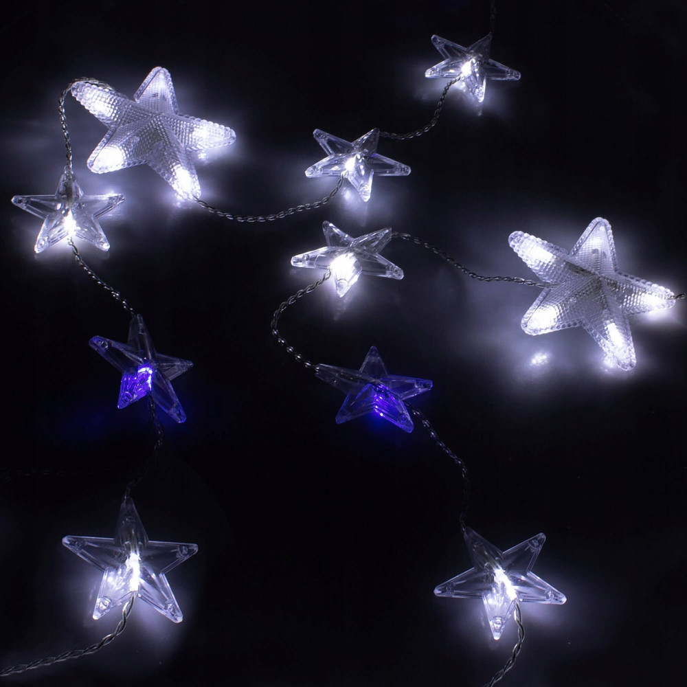 Гірлянда вулична (зовнішня) бахрома Springos 2 м 180 LED CL4003 Cold White/Blue