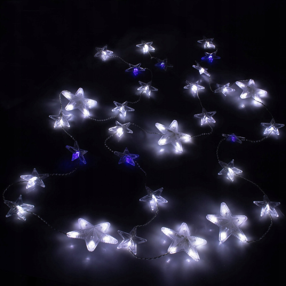 Гірлянда вулична (зовнішня) бахрома Springos 2 м 180 LED CL4003 Cold White/Blue