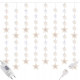 Гірлянда бахрома вулична (зовнішня) Springos 2 м 180 LED CL4004 Warm White