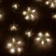 Гірлянда бахрома вулична (зовнішня) Springos 2 м 136 LED Pilot CL4007 Warm White