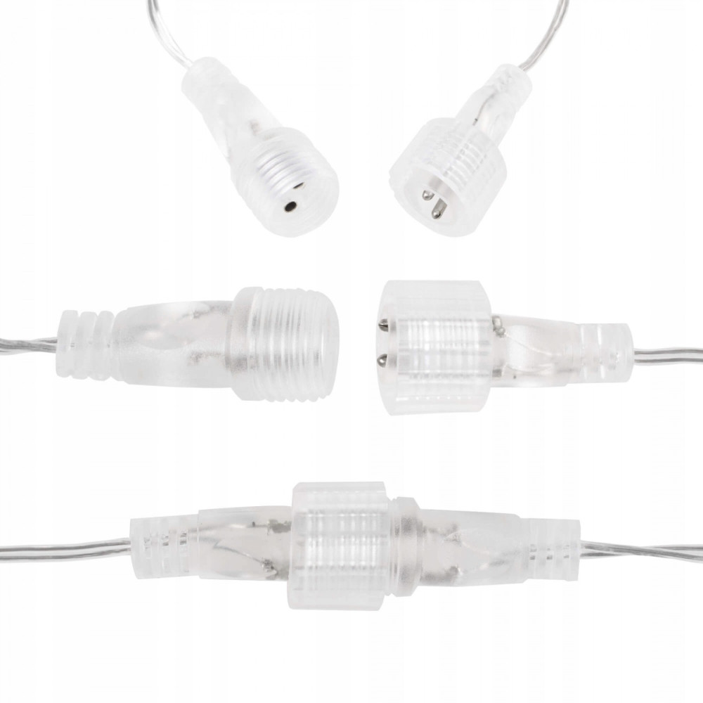 Гірлянда бахрома вулична (зовнішня) Springos 2 м 136 LED Pilot CL4007 Warm White