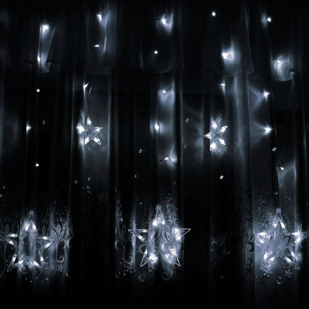 Гірлянда бахрома вулична (зовнішня) Springos 2 м 92 LED CL4009 Cold White