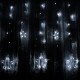 Гірлянда бахрома вулична (зовнішня) Springos 2 м 92 LED CL4009 Cold White