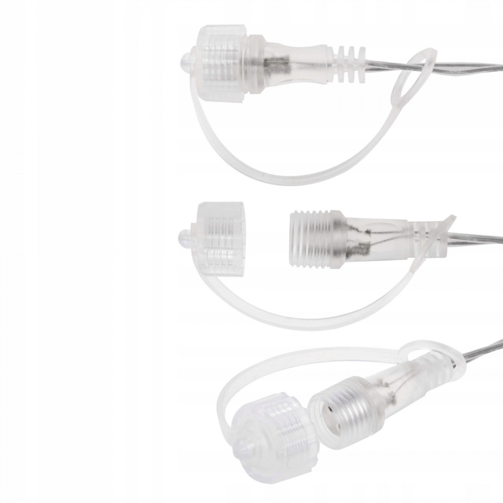 Гірлянда бахрома вулична (зовнішня) Springos 2 м 138 LED CL4012 Warm White