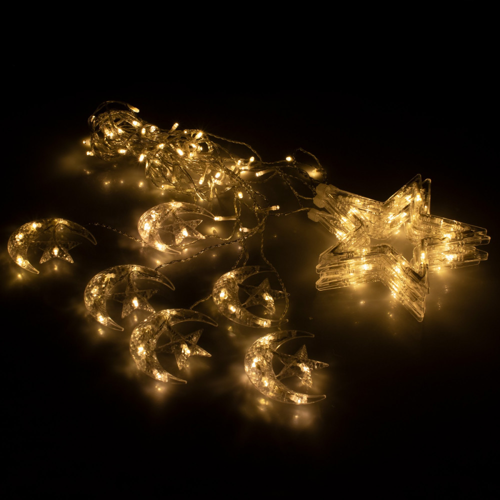 Гірлянда бахрома вулична (зовнішня) Springos 2 м 138 LED CL4013 Warm White