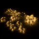 Гірлянда бахрома вулична (зовнішня) Springos 2 м 138 LED CL4013 Warm White
