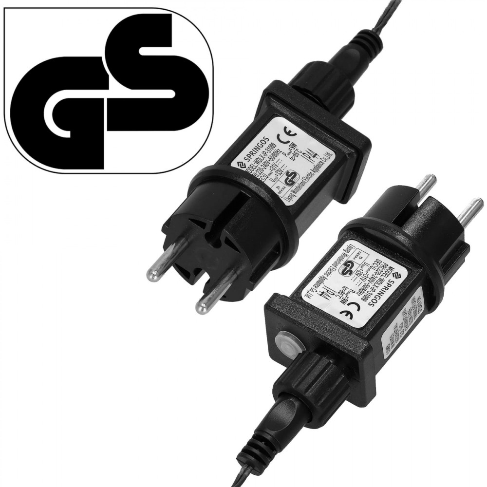 Гирлянда сетка Springos 2 x 2.6 м 160 LED CL4014 Mix
