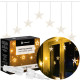 Гірлянда бахрома вулична (зовнішня) Springos 2 м 70 LED CL4016 Warm White