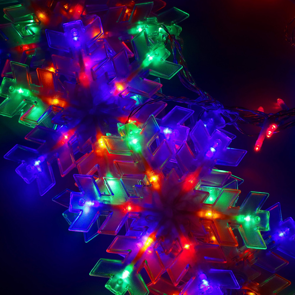 Гірлянда бахрома вулична (зовнішня) Springos 2.7 м 138 LED CL4019 Mix