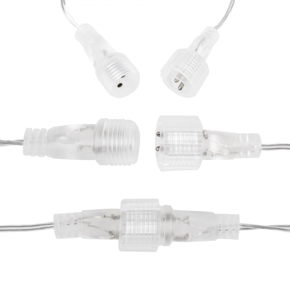 Гірлянда бахрома вулична (зовнішня) Springos 2.7 м 138 LED CL4019 Mix