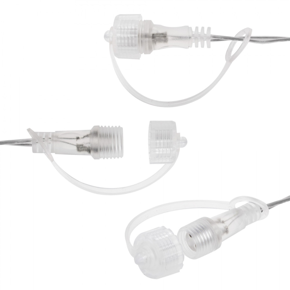 Гірлянда бахрома вулична (зовнішня) Springos 2.7 м 138 LED CL4019 Mix