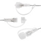 Гірлянда бахрома вулична (зовнішня) Springos 2.7 м 138 LED CL4019 Mix