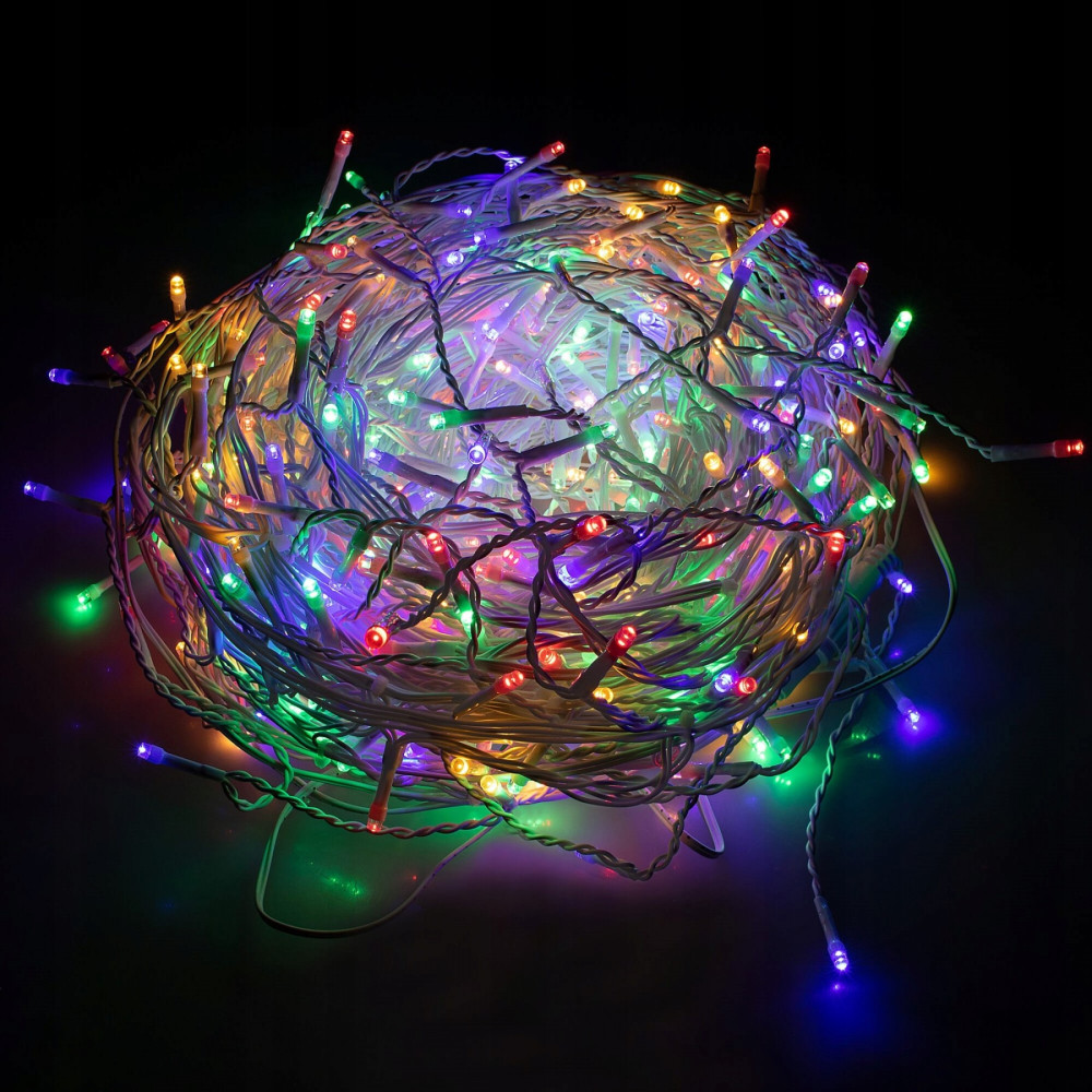 Гирлянда бахрома уличная (наружная) Springos 20 м 500 LED CL503 Mix