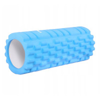 Масажний ролик (валик, роллер) Springos 33 x 14 см Light Blue (FR0014)