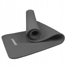 Коврик для йоги и фитнеса Springos NBR 1.5 см Grey (YG0001)