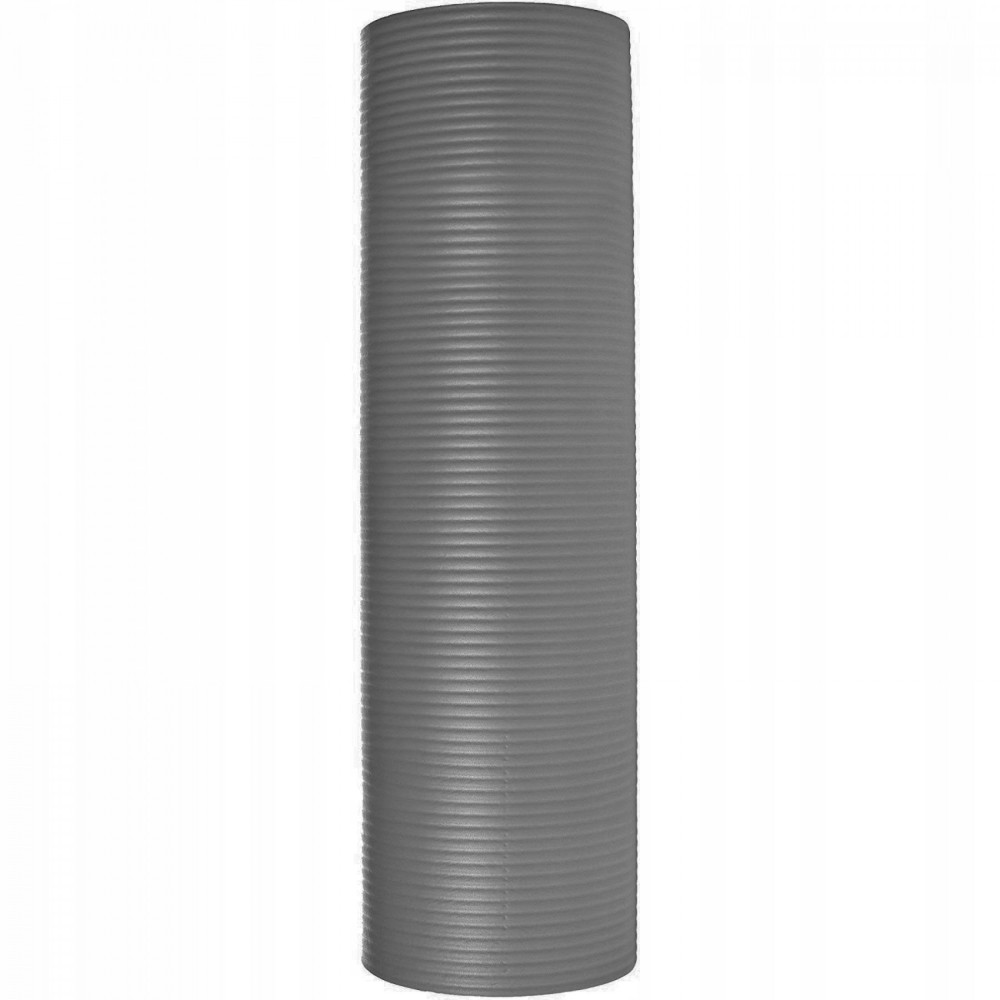 Коврик (мат) для йоги та фітнесу Springos NBR 1.5 см Grey (YG0001)