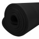 Коврик (мат) для йоги та фітнесу Springos NBR 1 см Black (YG0005)