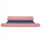 Коврик (мат) для йоги та фітнесу Springos TPE 6 мм Pink/Blue (YG0014)