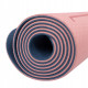 Коврик (мат) для йоги та фітнесу Springos TPE 6 мм Pink/Blue (YG0014)