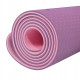 Коврик (мат) для йоги та фітнесу Springos TPE 6 мм Purple/Pink (YG0015)