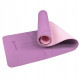 Коврик (мат) для йоги та фітнесу Springos TPE 6 мм Purple/Pink (YG0015)