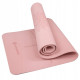 Коврик (мат) для йоги та фітнесу Springos TPE 6 мм Pink (YG0018)
