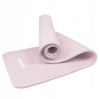 Коврик (мат) для йоги и фитнеса Springos NBR 1 см Pink (YG0039)