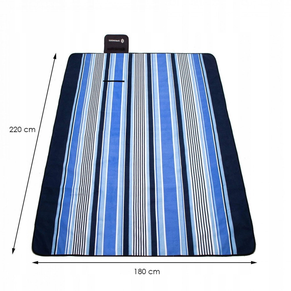 Коврик для пікніка та кемпінгу складаний Springos 220 x 180 см PM018