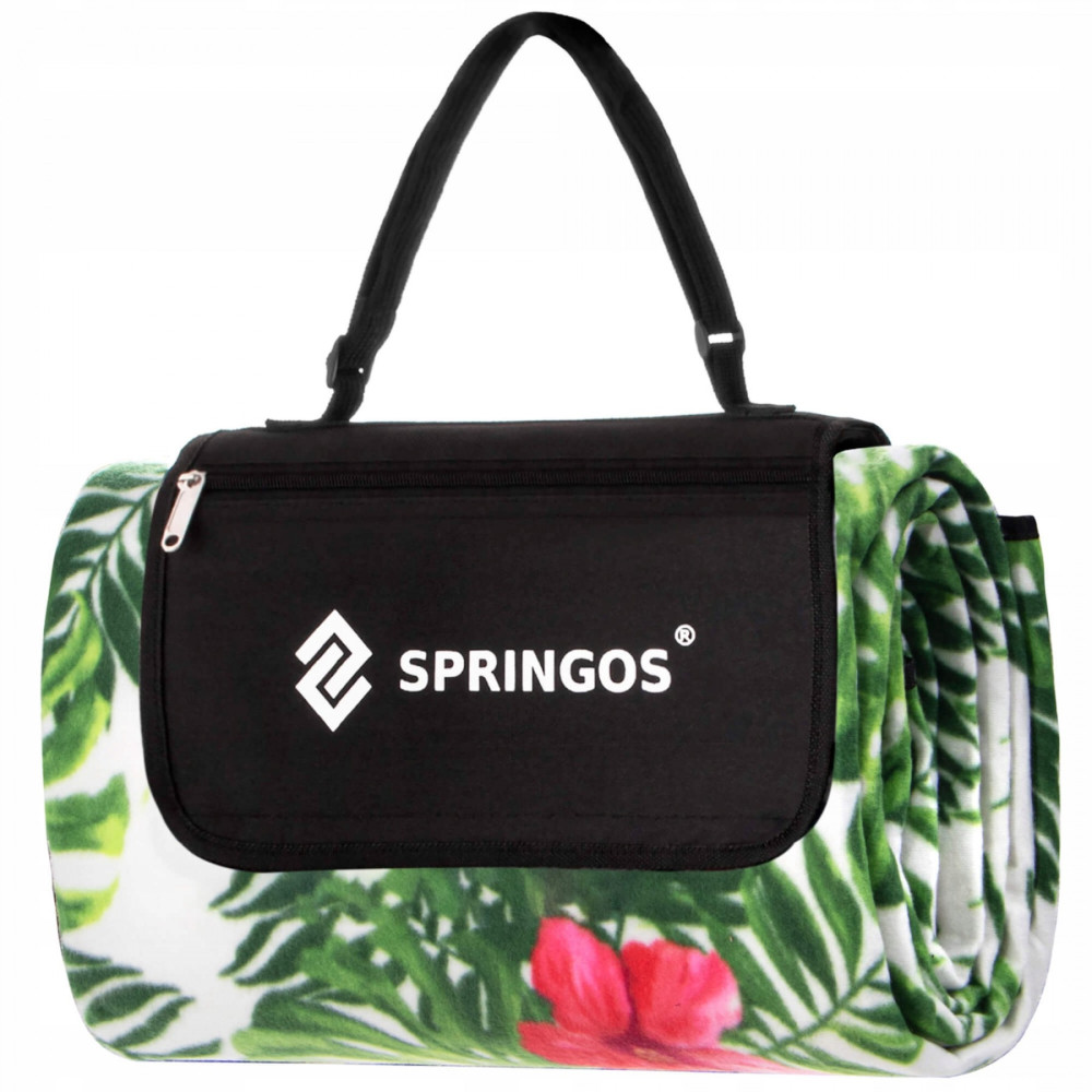 Коврик для пікніка та кемпінгу складаний Springos 200 x 200 см PM019