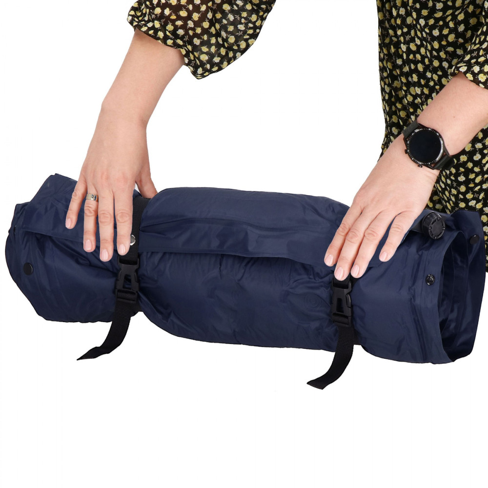 Килимок самонадувний Springos 193 x 68 x 3.5 см з подушкою PM034