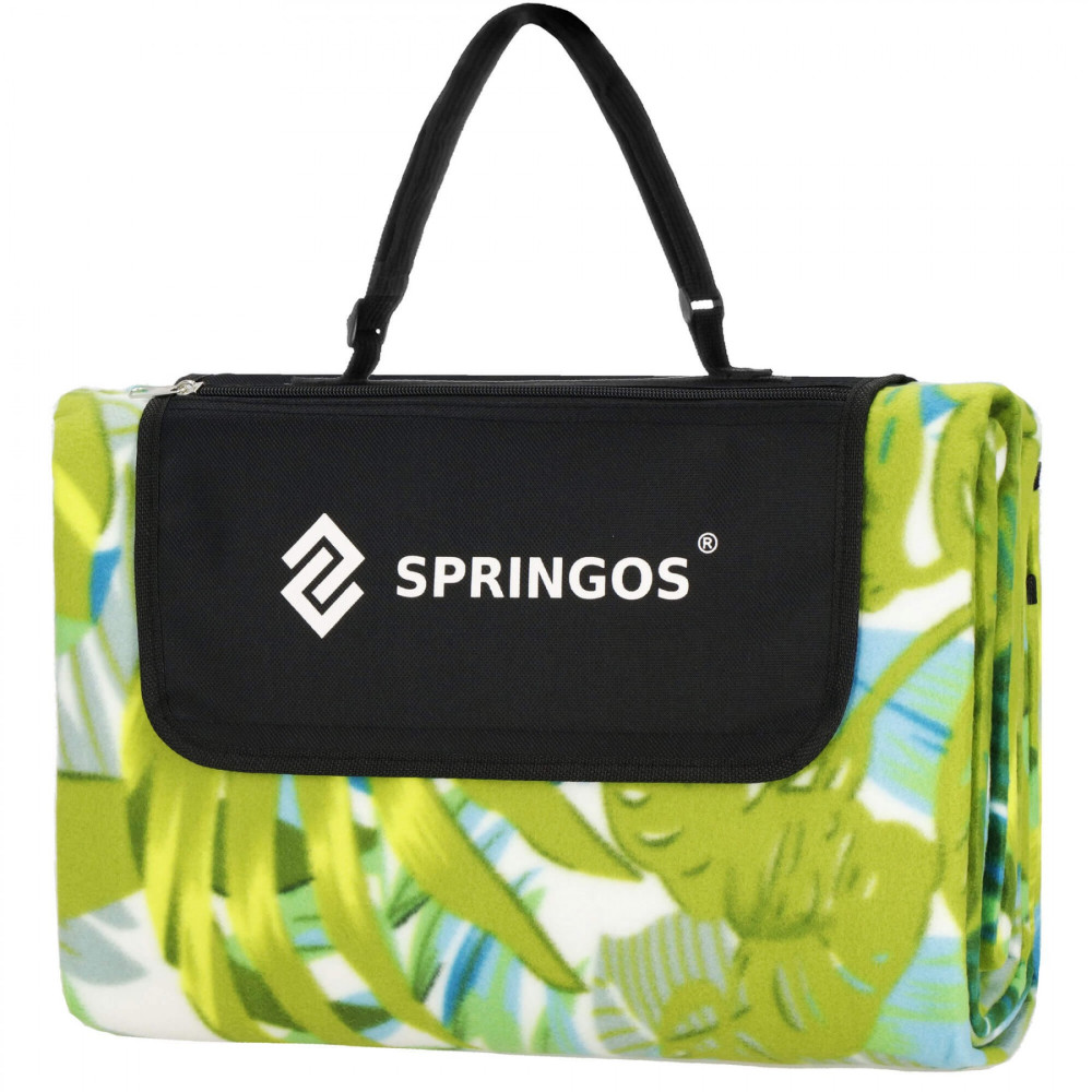 Коврик для пікніка та кемпінгу Springos 200 x 200 см складний PM041