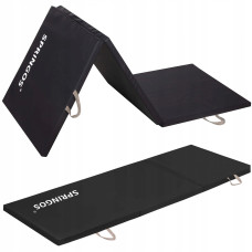 Мат гимнастический складной Springos 180 x 60 x 3 cм Black FA0060