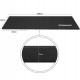 Мат гімнастичний складний Springos 180 x 60 x 3 cм Black FA0060