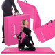Мат гімнастичний складний Springos 180 x 60 x 5.5 cм Pink FA0061