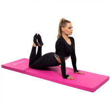 Мат гимнастический складной Springos 180 x 60 x 5.5 см Pink FA0061