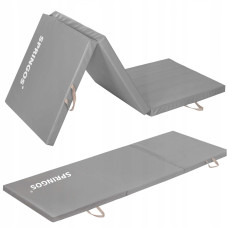 Мат гимнастический складной Springos 180 x 60 x 5.5 cm Grey FA0062