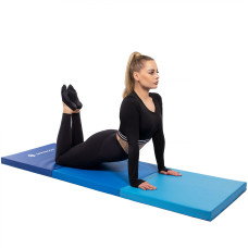 Мат гимнастический складной Springos 180 x 60 x 5.5 см Blue FA0063