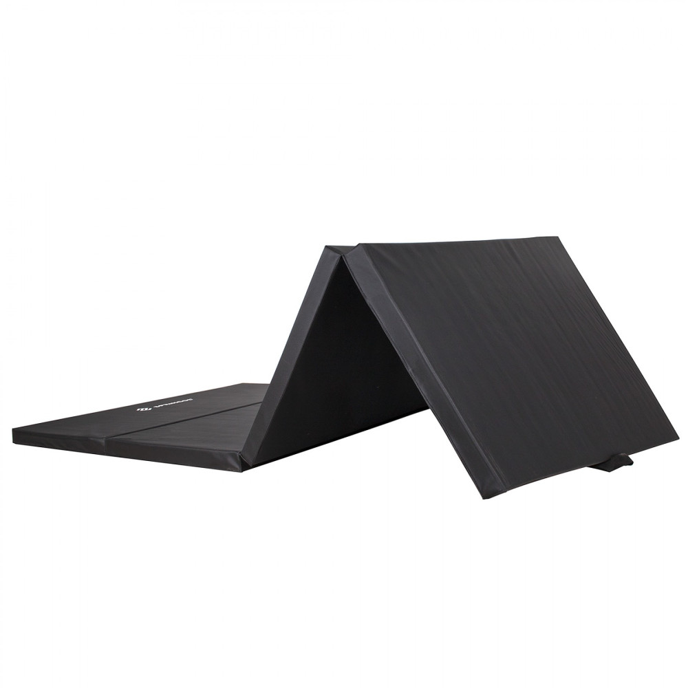 Мат гімнастичний складаний Springos 240 x 120 x 5 см FA0065 Black