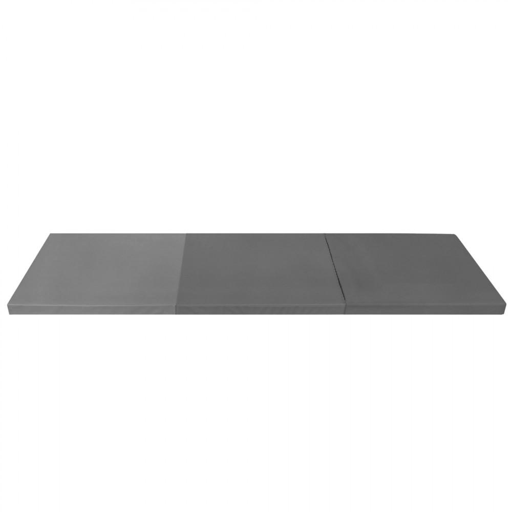 Мат гімнастичний складний Springos 180 x 60 x 5.5 cм Grey FA0139