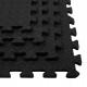 Мат-пазл (ласточкин хвіст) Springos Mat Puzzle EVA 180 x 120 x 1.2 cм Black FM0005