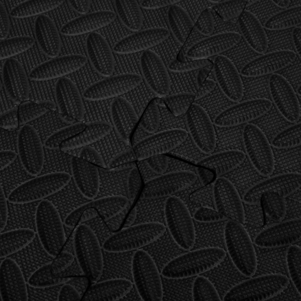 Мат-пазл (ласточкин хвіст) Springos Mat Puzzle EVA 180 x 120 x 1.2 cм Black FM0005