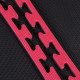 Мат-пазл (ласточкин хвіст) Springos Mat Puzzle EVA 100 x 100 x 2 cм Black/Red (FM0007)
