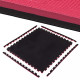 Мат-пазл (ласточкин хвіст) Springos Mat Puzzle EVA 100 x 100 x 2 cм Black/Red (FM0007)