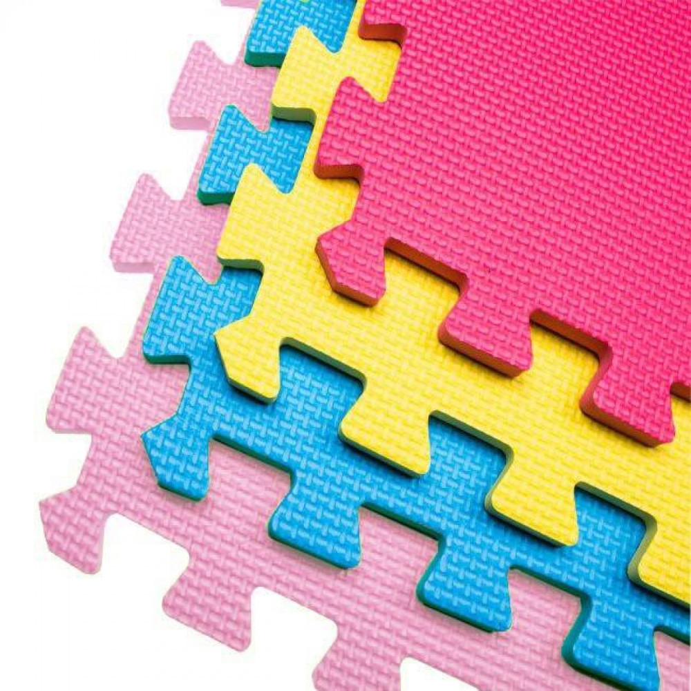 Мат-пазл (ласточкин хвіст) Springos Mat Puzzle EVA 120 x 120 x 1 cм (PM0001)